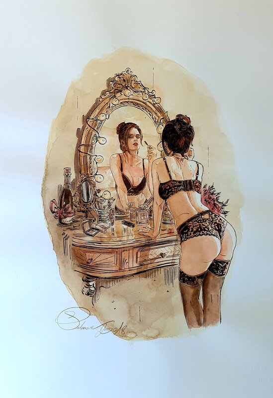 Salomone, Paul - Miroir miroir - Original Illustration