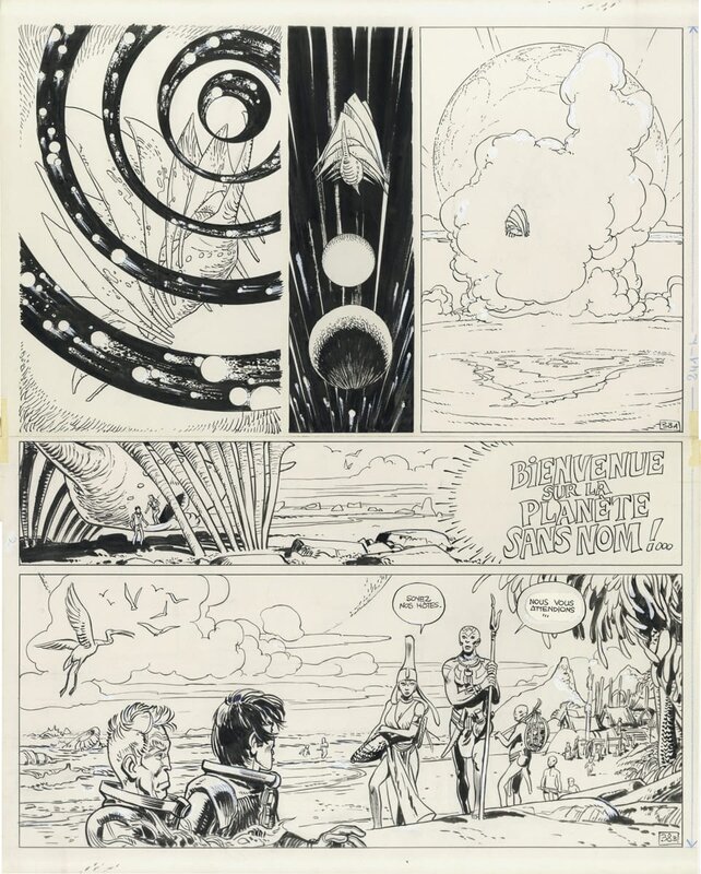 Jean-Claude Mézières, Pierre Christin, Valerian et Laureline l'Ambassadeur des ombres - Comic Strip