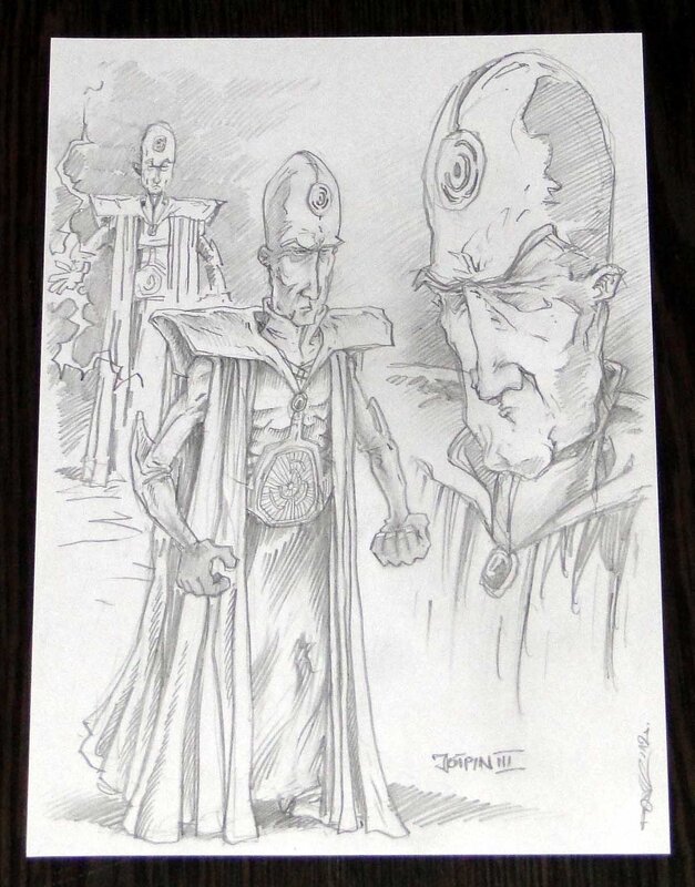 The World of Aghart by Hubert Ronek - Sketch