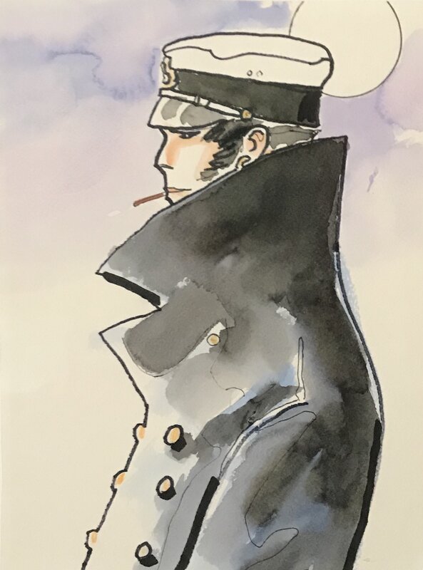 Corto Maltese par Stefano Babini - Planche originale