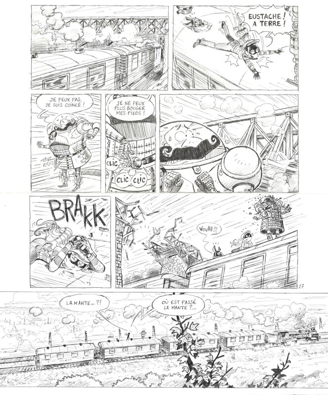 For sale - Arnaud Poitevin - Les spectaculaires tome 2 page 33 - Comic Strip