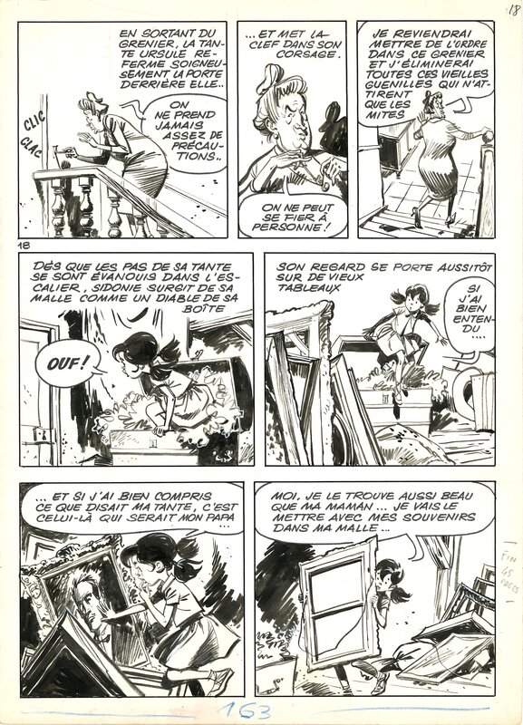Petit rat par Noël Gloesner, Marijac - Planche originale