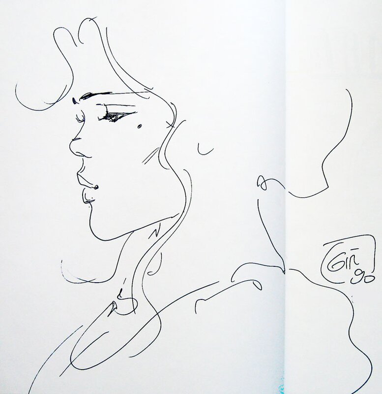 Chihuhua Pearl by Jean Giraud - Sketch