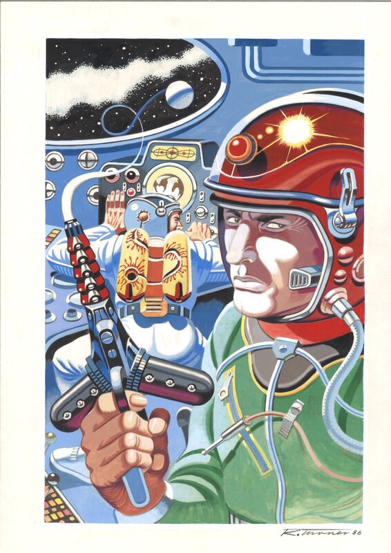 Deadline To Pluto par Ron Turner - Illustration originale