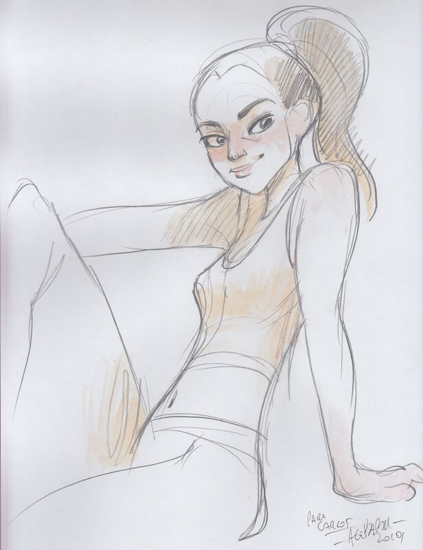 Ekho 6 by Alessandro Barbucci - Sketch