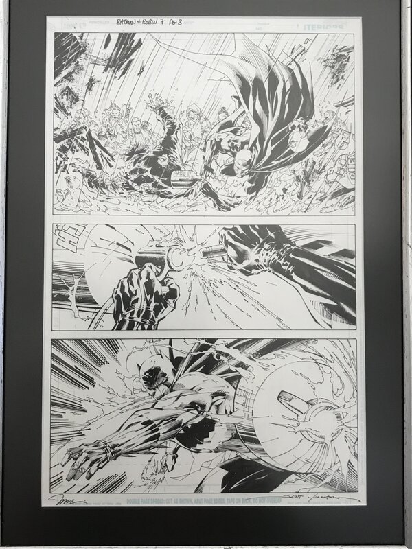 Jim Lee, Scott Williams, Frank Miller, Jim Lee - All Star Batman & Robin #7 pg3 - Comic Strip