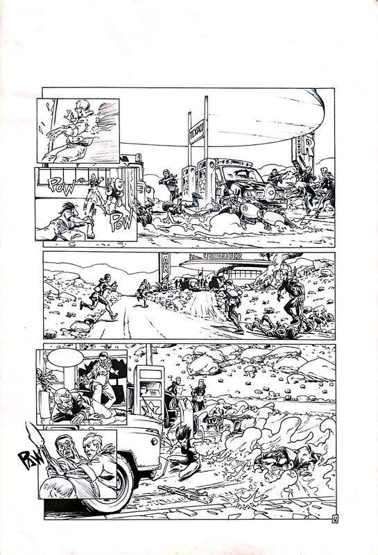 Carmen Mc Callum par Gess - Planche originale