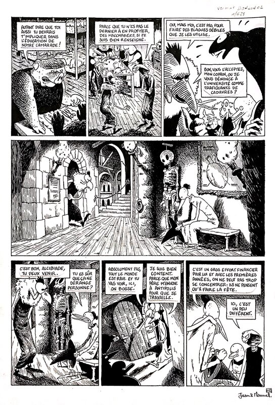 Donjon MONSTERs by Jean-Emmanuel Vermot Desroches, Lewis Trondheim, Joann Sfar - Comic Strip