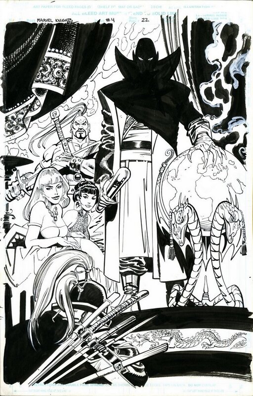 Eduardo Barreto, 2000 - Marvel Knights #4, 