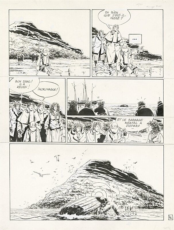 L'ombre du scarabé by Pierre Wininger - Comic Strip