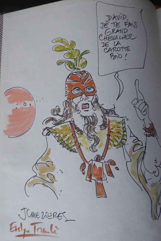 Blimflim by Jean-Claude Mézières, Evelyne Tran-Lê - Sketch