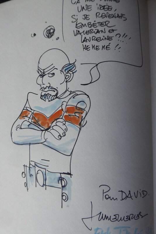 Xombul by Jean-Claude Mézières, Evelyne Tran-Lê - Sketch