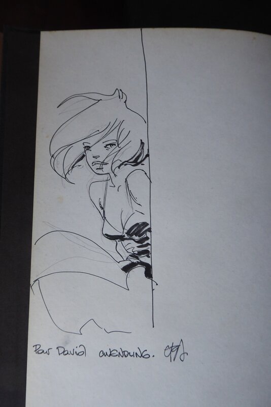 Claire Wendling, Les lumieres de l amalou - Sketch