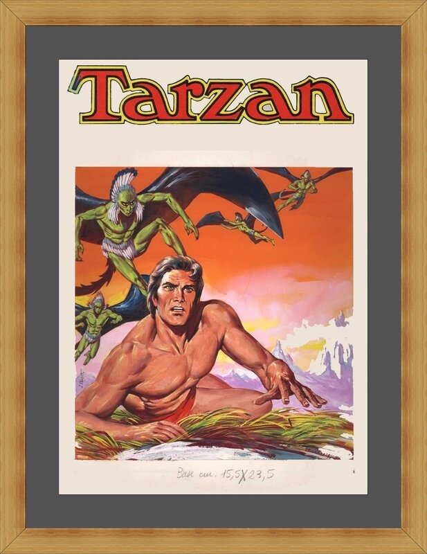 TARZAN by Dino Busett - Original Cover