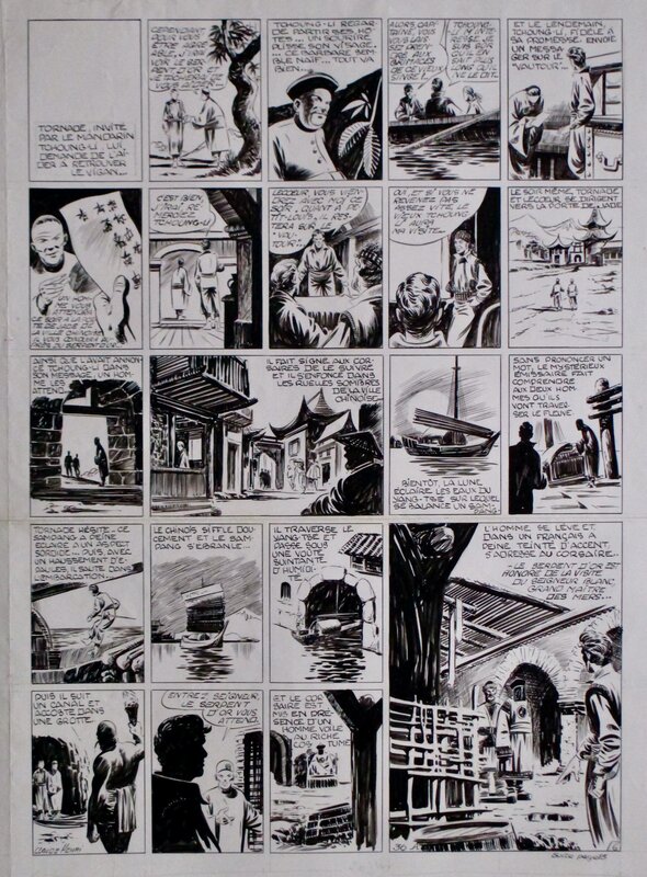 Capitaine Tornade by Claude-Henri Juillard - Comic Strip