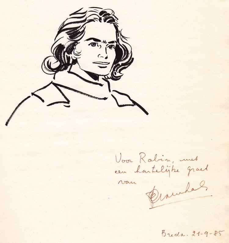 François Craenhals, Chevalier Ardent / De Koene Ridder (Breda, 1985) - Sketch