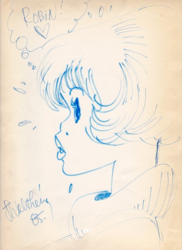 François Walthéry, Natasha (Breda, 1985) - Sketch