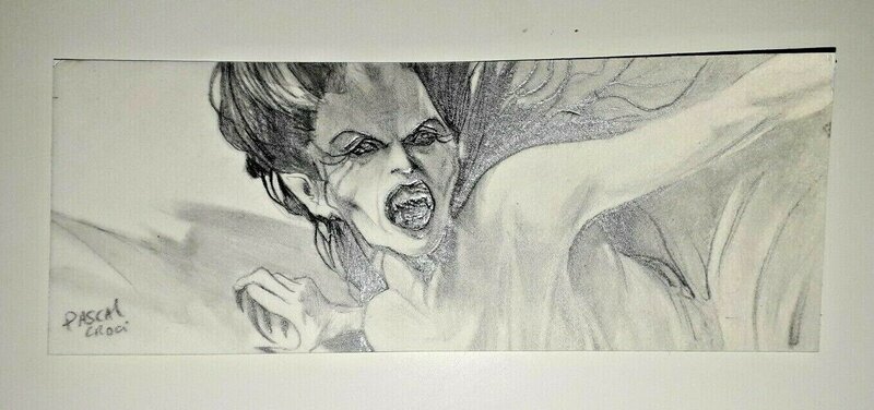 Pascal Croci, Case de Dracula Tome 1 - Original art