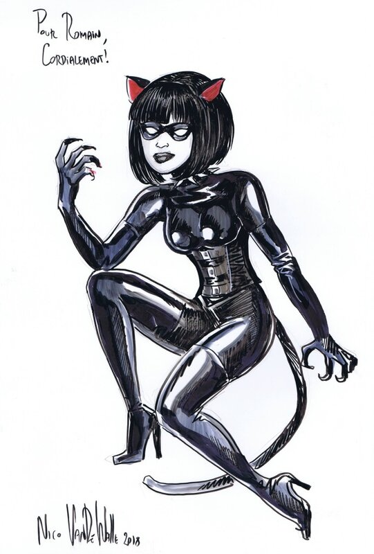 Catwoman Van de Walle - Dédicace