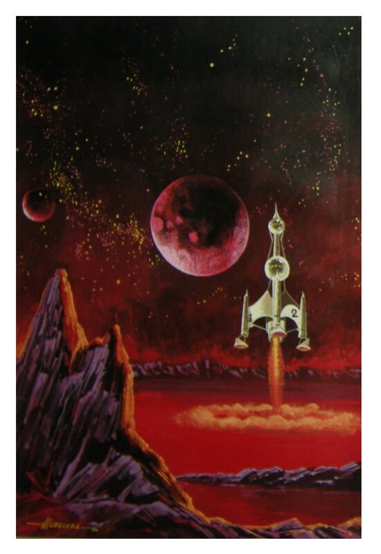 Cosmos #36 by Xavier Musquera - Original Cover