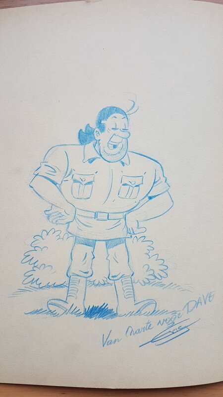 Jerom par Eric De Rop - Dédicace