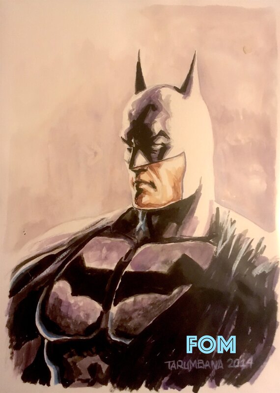 Batman par Tarumbana - Œuvre originale