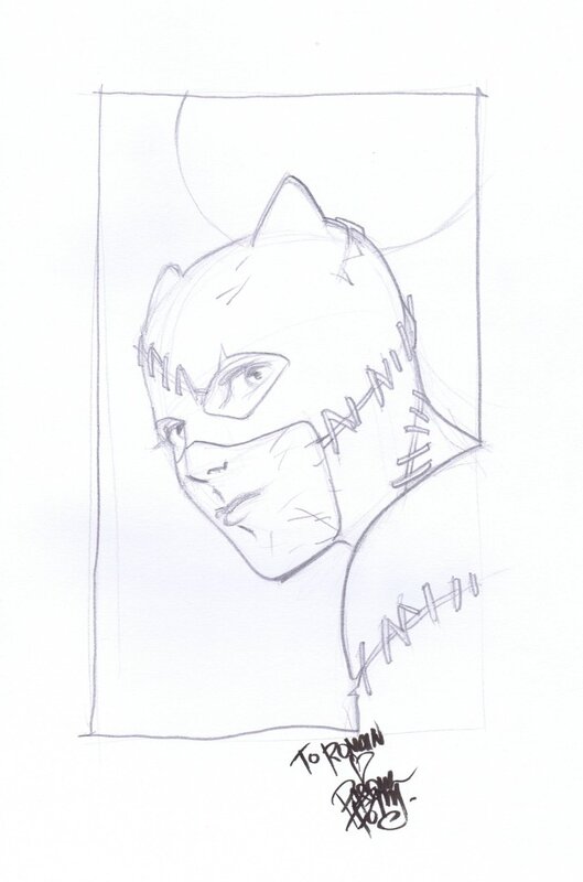 Catwoman par Ferry - Sketch