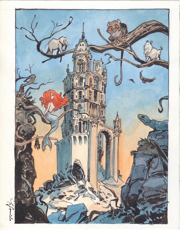 Juanjo Guarnido, Collaboration pour Apocalypse Mania - Planche originale