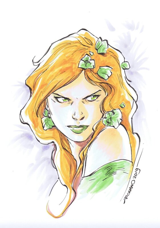 Poison Ivy by Romano Molenaar - Sketch