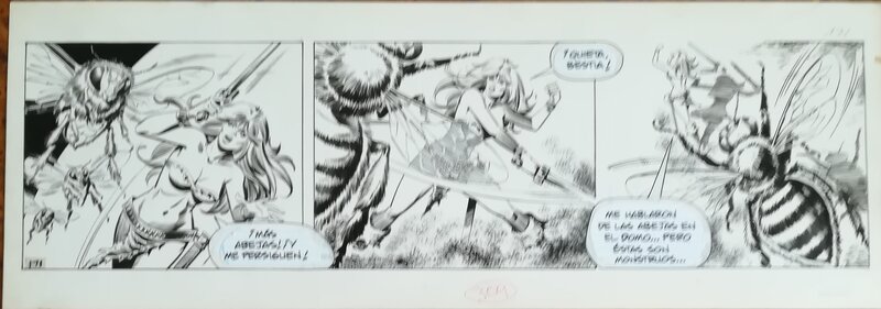 Axa #171 par Romero - Planche originale