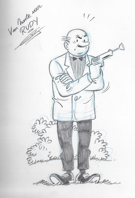 De Rop - Dédicace - Sketch