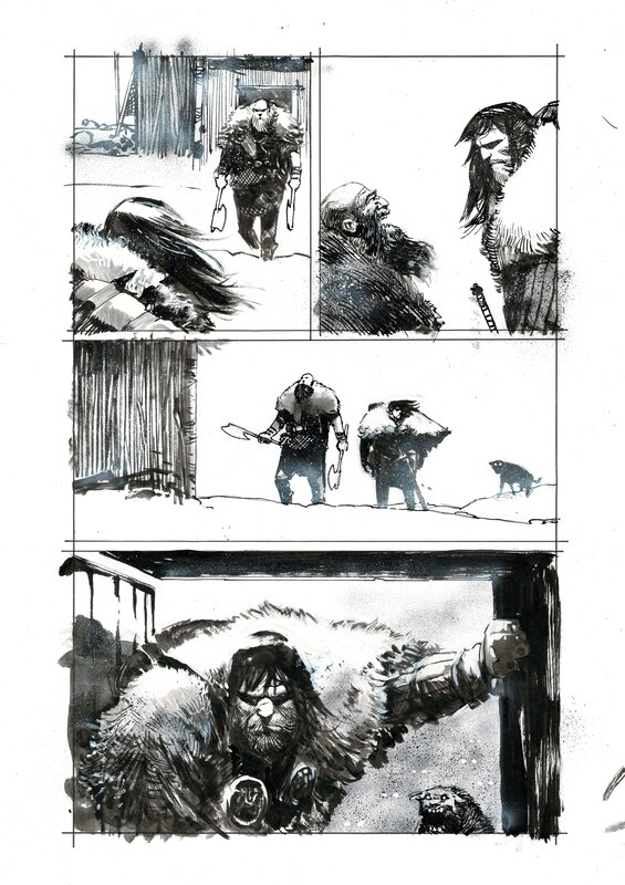 Gerardo Zaffino, Conan the Barbarian (2019) #8 pg 3 - Comic Strip
