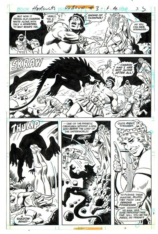 Hercules UNBOUND ! by Wally Wood, Jose-Luis Garcia Lopez - Comic Strip