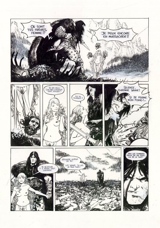 Robin Recht, Conan : La fille du géant de gel P23 - Comic Strip