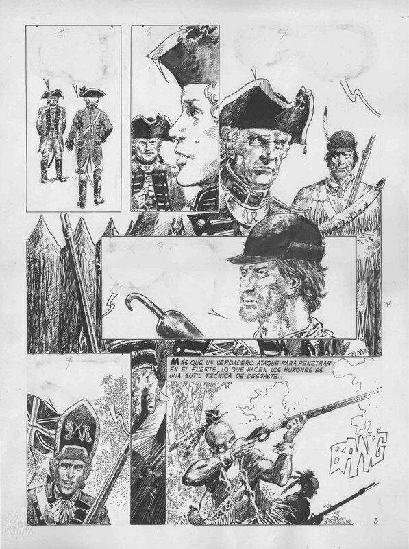 Enrique Alcatena, El Hombre del Garfio, pág 3 - Comic Strip
