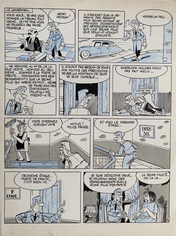 Hippolyte by Henri Dufranne - Comic Strip