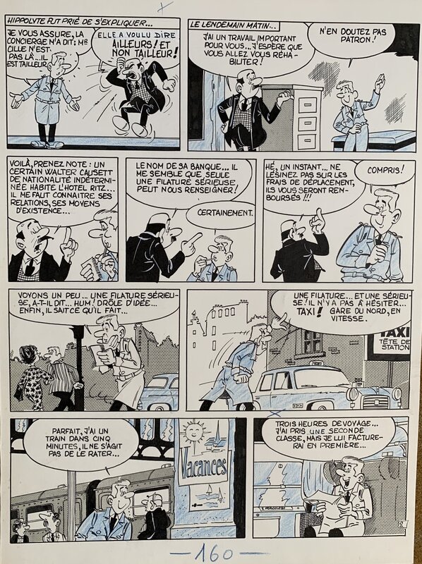 Hippolyte by Henri Dufranne - Comic Strip