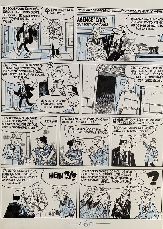 Hippolyte by Henri Dufranne - Comic Strip
