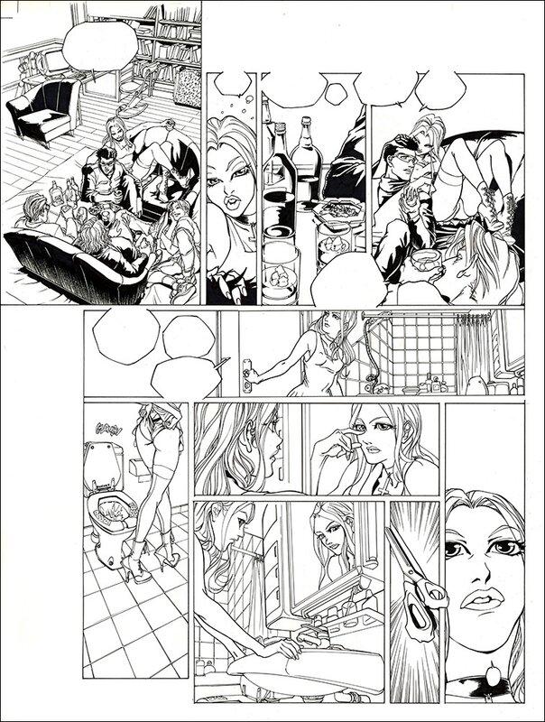 Kevin Hérault, Trantkat, Jean-David Morvan, Hk - Tome 1.1, planche 21 - Planche originale