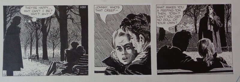 David Wright, Carol Day strip n 1130 - Planche originale