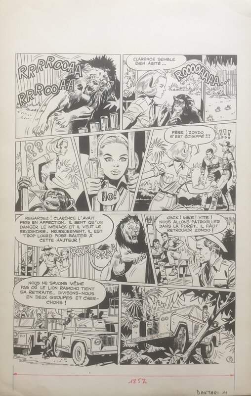 Daktari by Pierre Frisano, Jean Sidobre, Jean_Marie Pelaprat - Comic Strip