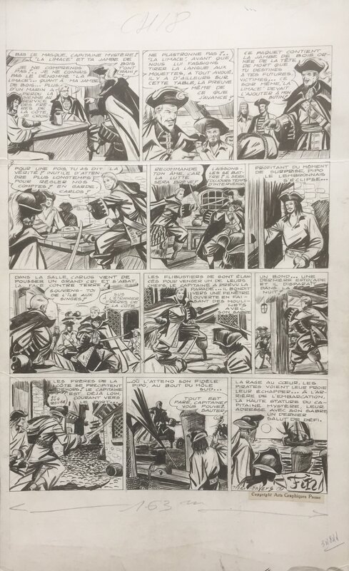 Capitaine Mystère by Max Lenvers, Marijac - Comic Strip