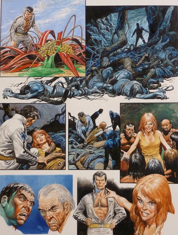 Don Lawrence, Comm Grek (Storm) - Gevangenen van de tijd - 1982 - Comic Strip