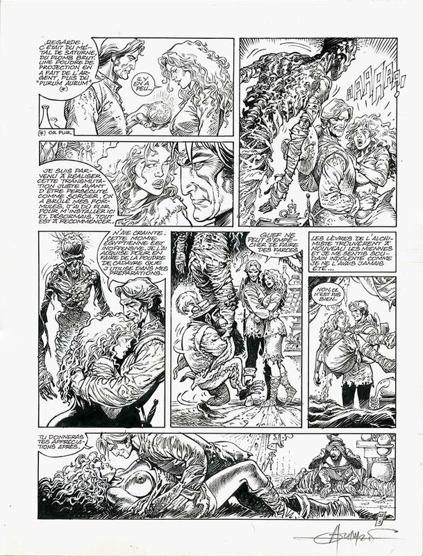 Mohamed Aouamri, Brice Travel, Mortepierre - T3 planche 25 - Comic Strip