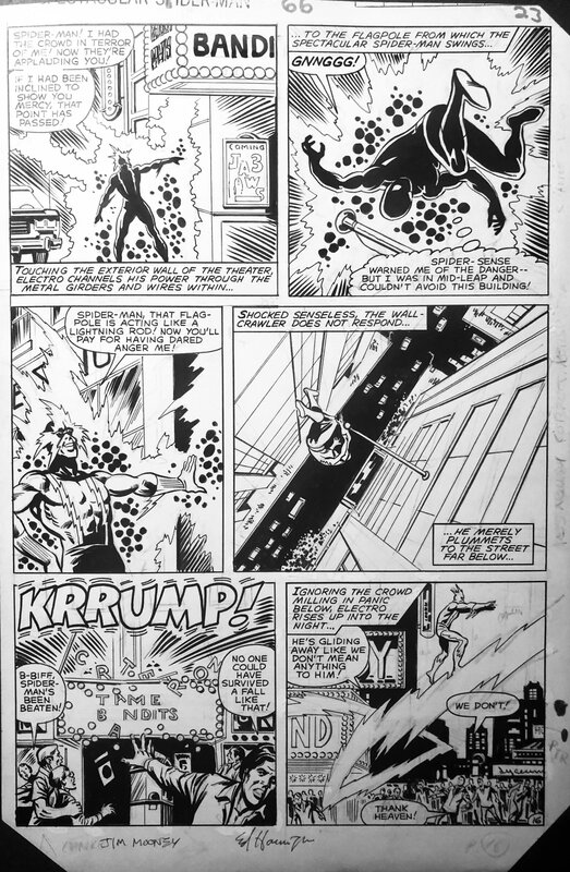 Spectacular Spider-man #66 by Ed Hannigan, Jim Mooney - Comic Strip