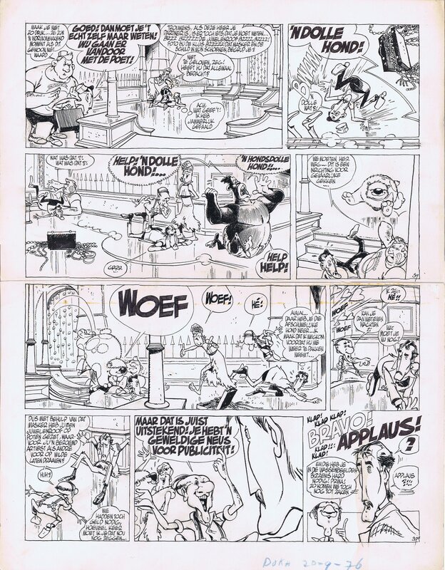 Fred Julsing Jr., Andre van Duin - Showboot vol heisa - Comic Strip