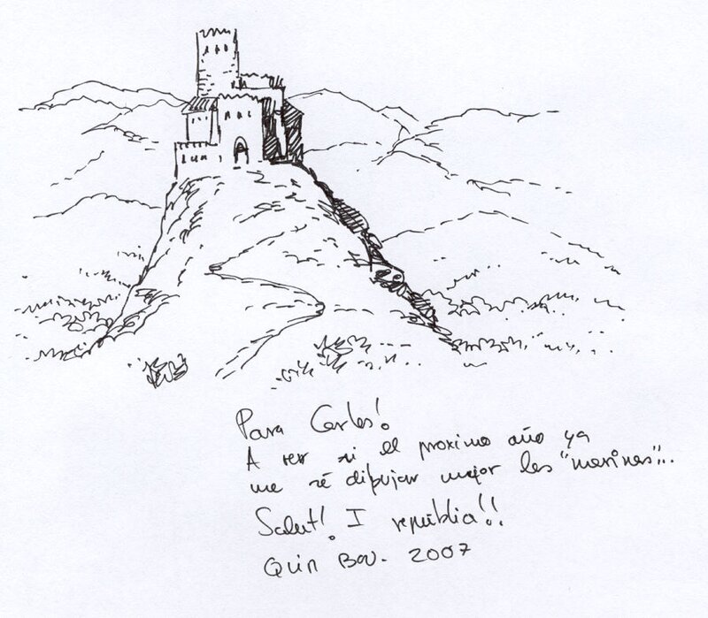 Castle par Quim Bou - Dédicace