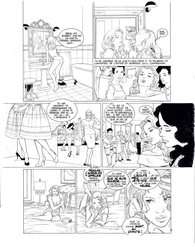 Alain Queireix, Stephen Desberg, Miss Octobre – Tome#3 – Très mauvais souvenirs / Very Bad Day - Comic Strip