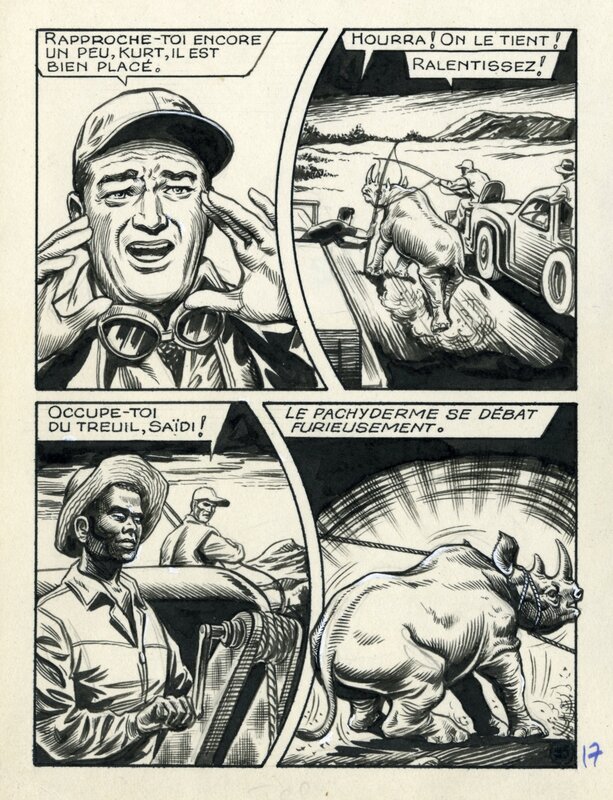 Hatari by René Brantonne - Comic Strip