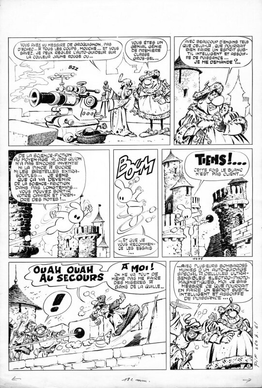 Cézard - Arthur le fantôme justicier - Anti-anachronique - Comic Strip